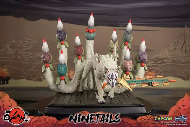Reservar Estatua Resina Ninetails Ōkami First 4 Figures Estatuas Premium