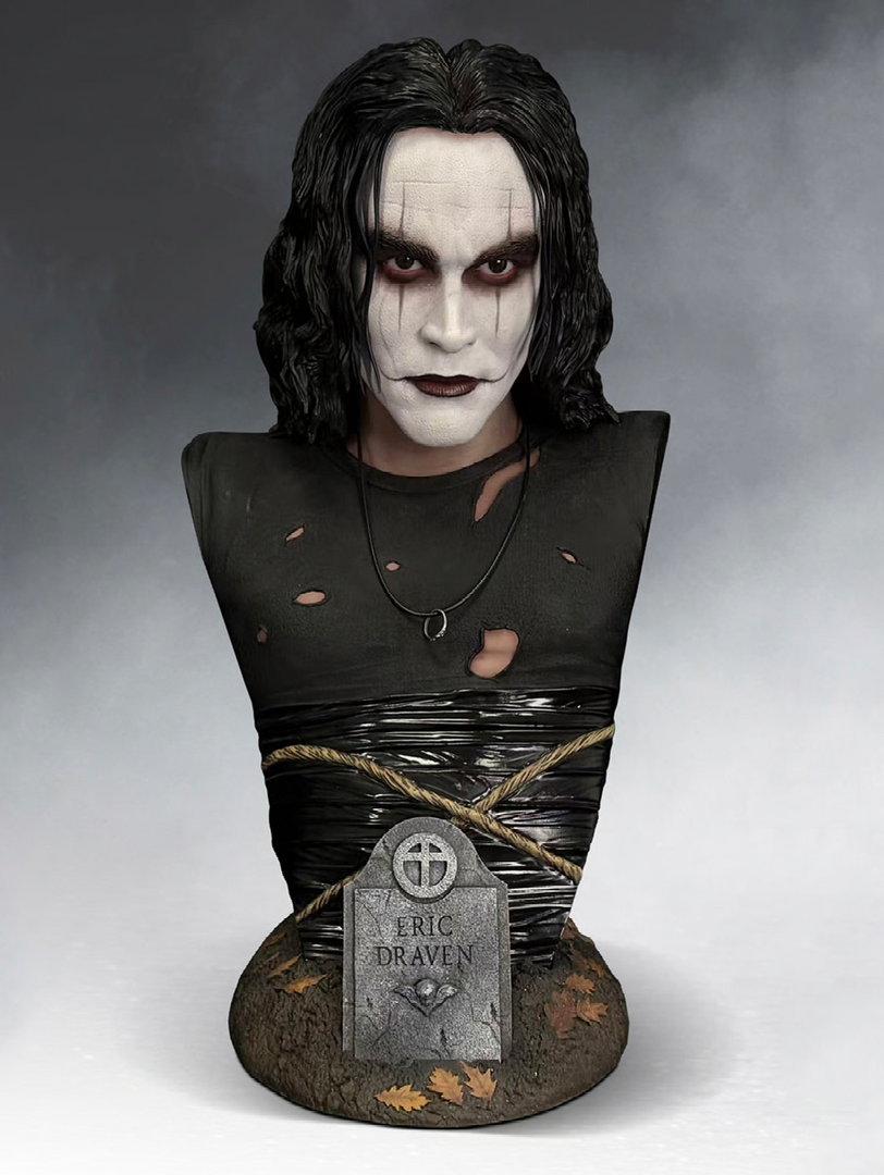 Busto eric draven the crow 1/1 hollywood collectibles group