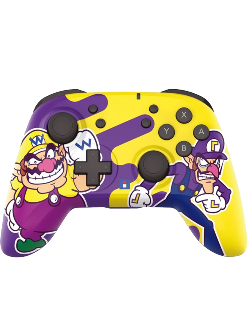 Mando Horipad Inalámbrico Edición Wario y Waluigi
