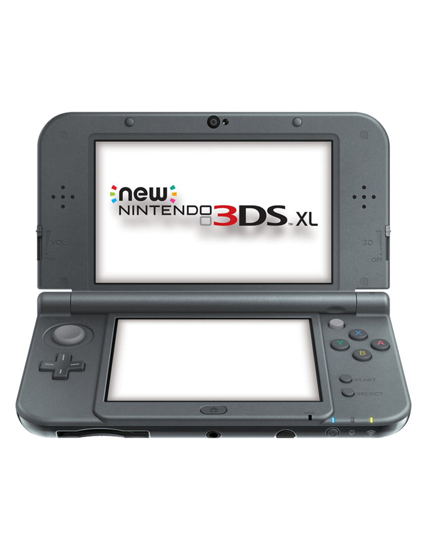 New nintendo 3ds xl metallic black - reaco. grado a