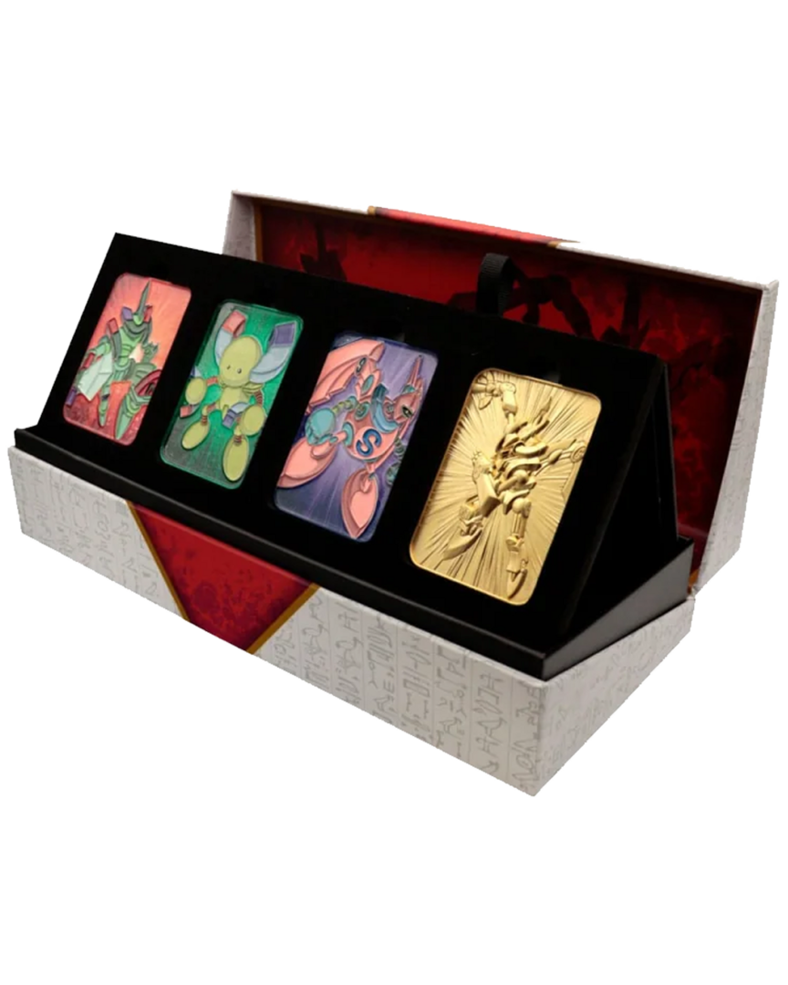 Set 3 lingotes magnet warrior yu-gi-oh! edición limitada