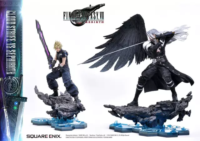 Reservar Pack 2 Estatuas Cloud y Sephiroth Final Fantasy VII Rebirth Masterline 1/4 Square Enix Estatuas