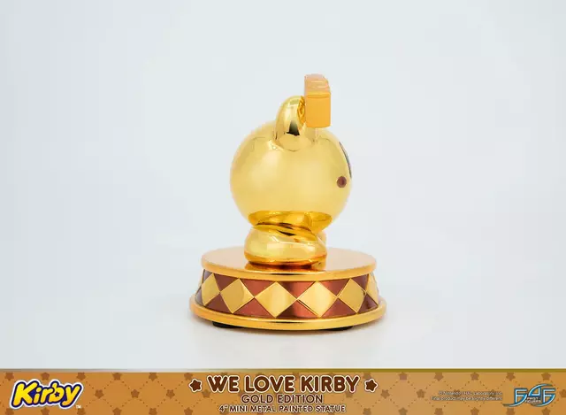 Reservar Figura Metálica Kirby We Love Kirby Edición Oro First 4 Figures Figuras