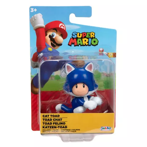 Comprar Figura Toad Felino Super Mario Nintendo 6,5cm Figuras Estándar