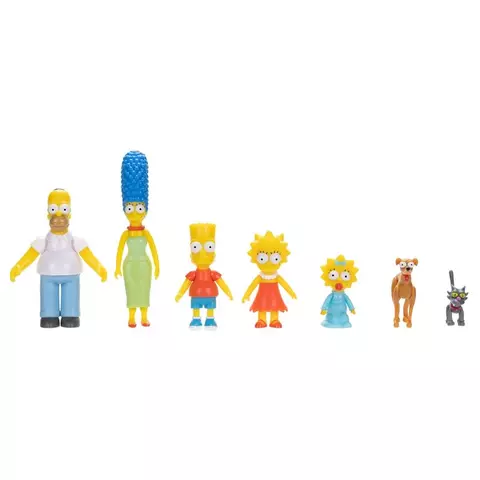 Comprar Blister 7 figuras Famila Los Simpsons 6cm Figuras Estándar