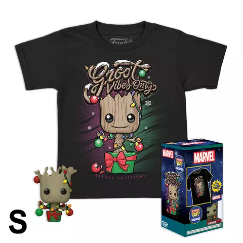 Comprar Groot - Camiseta S & PocketPOP Holiday Groot Figuras Estándar