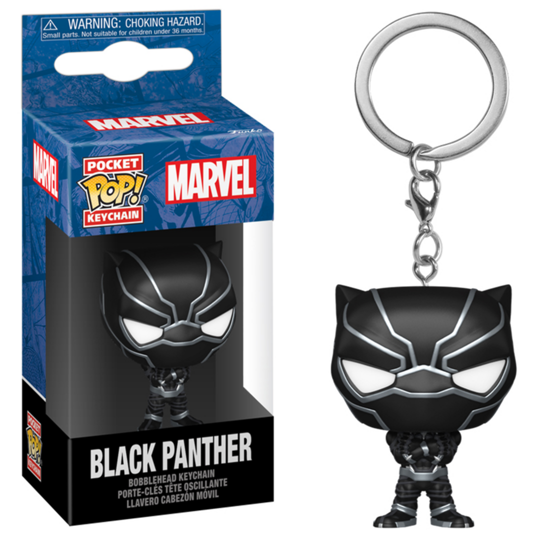 Marvel: clásicos - pop keychain black panther