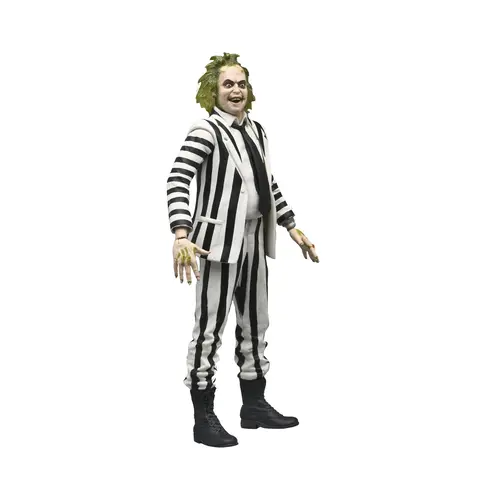 Reservar Figura Beetlejuice Traje Roto Blanco y Negro NECA Figuras de Videojuegos Estándar