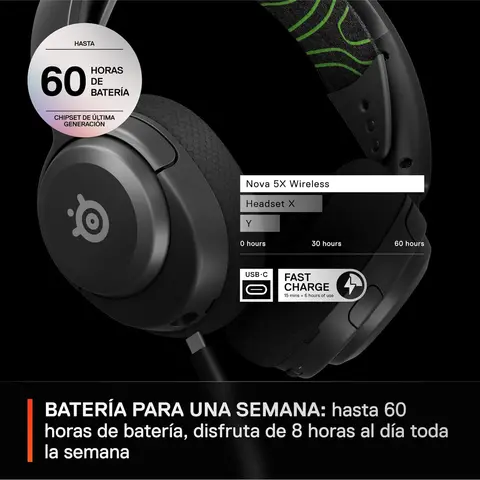 Reservar Auriculares Gaming Arctis Nova 4X Inalámbricos Steelseries Xbox Series screen 3