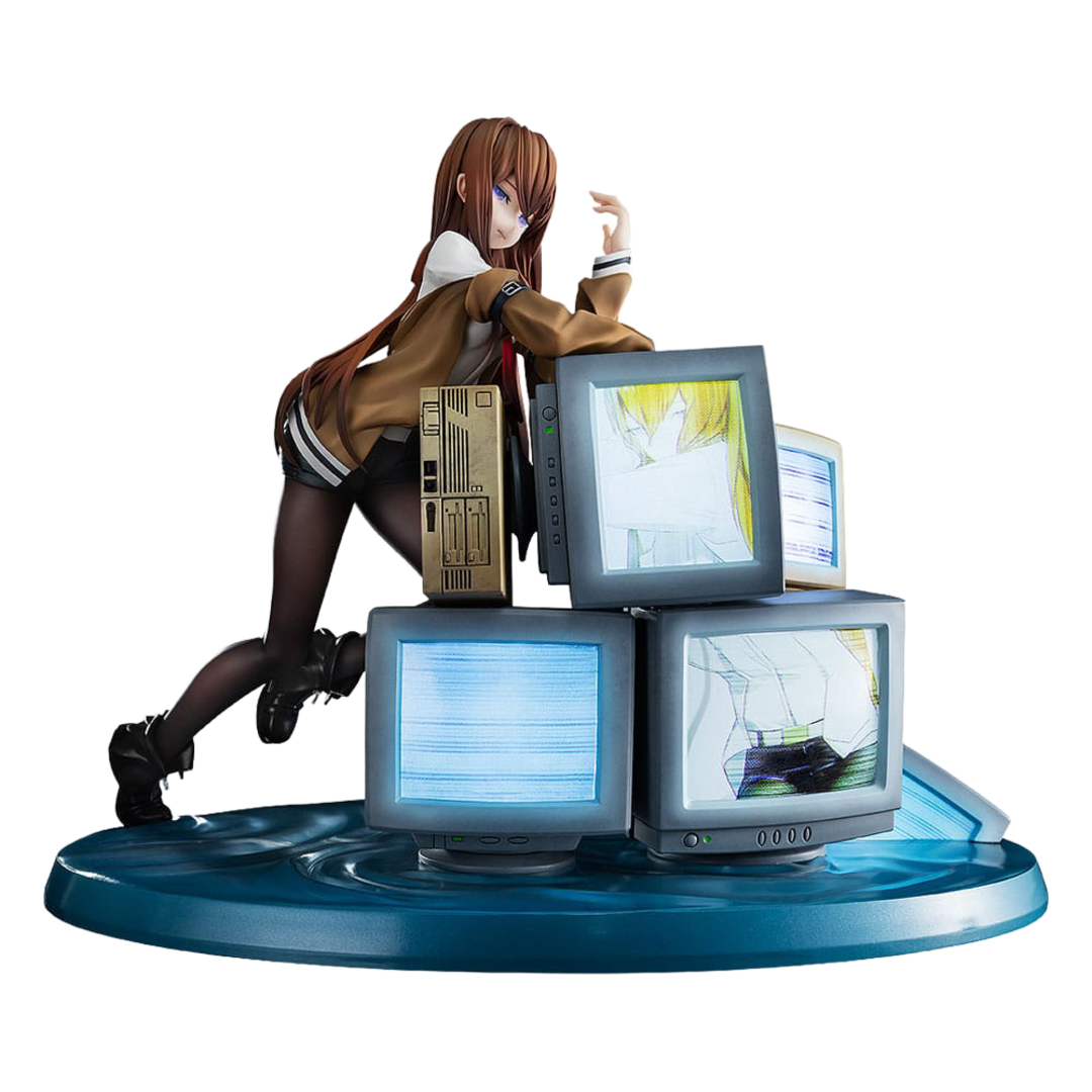 Figura kurisu makise steins gate 0 1/7 led kadokawa