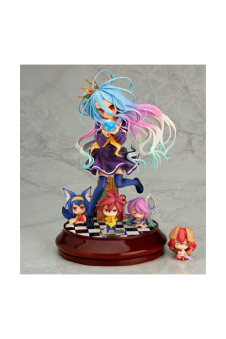 Figura shiro 20 cm no game no life zero escala 1/7
