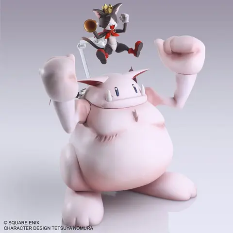 Reservar Figura Caith Sith y Moogle Final Fantasy VII Bring Arts Square Enix Figuras de Videojuegos