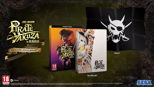 Reservar Like a Dragon: Pirate Yakuza in Hawaii PC Edición Steelbook