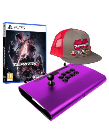 Tekken 8 + Fightstick Victrix Pro FS Arcade Púrpura con Licencia Oficial de PlayStation