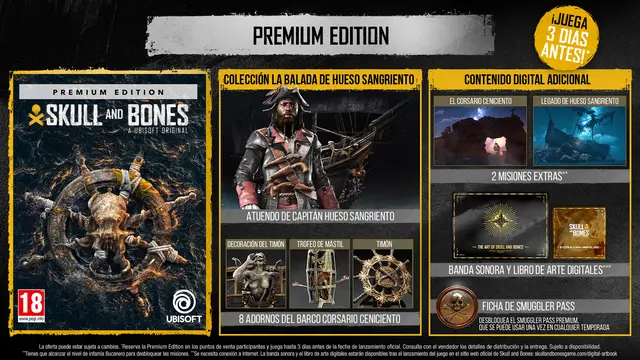 Comprar Skull & Bones Edición Premium PS5 Premium
