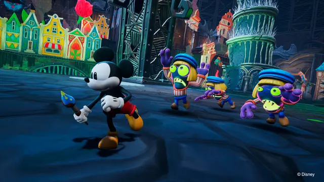Reservar Disney Epic Mickey: Rebrushed + Pixel Pals Kingdom Hearts King Mickey Switch Pack Pixel Pals screen 3