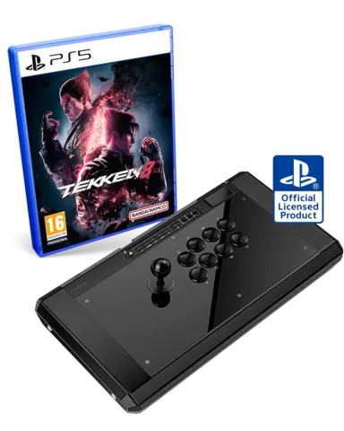 Tekken 8 + Joystick Obsidian Qanba con Licencia Oficial Playstation