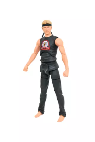Comprar Johnny Lawrence Eagle Fang Figura 18 cm Cobra Kai Previews Exclusive Re-Run Figuras