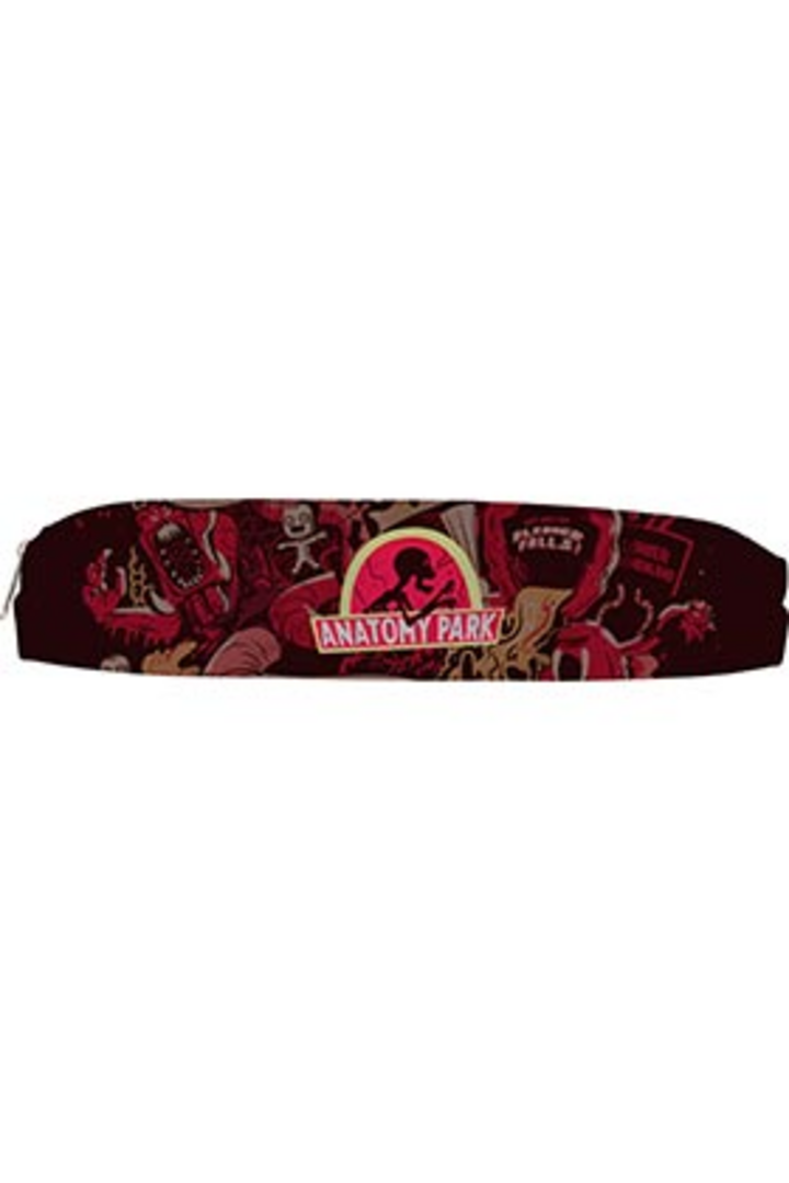 Estuche Lapiz Anatomy Park Rick Y Morty