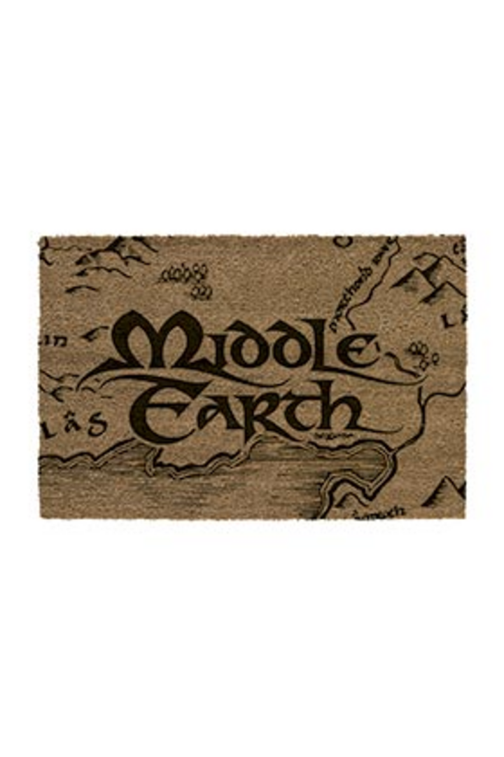 Felpudo 60x40 middle earth el señor de los anillos