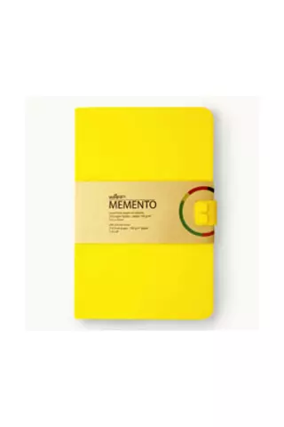 Libreta Memento L Amarillo/Yellow