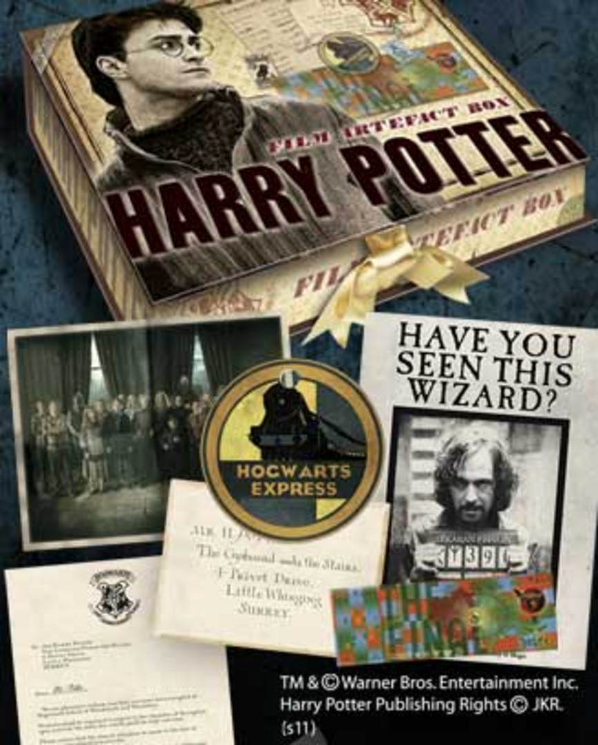 Harry potter caja de artefactos, harry potter re-run