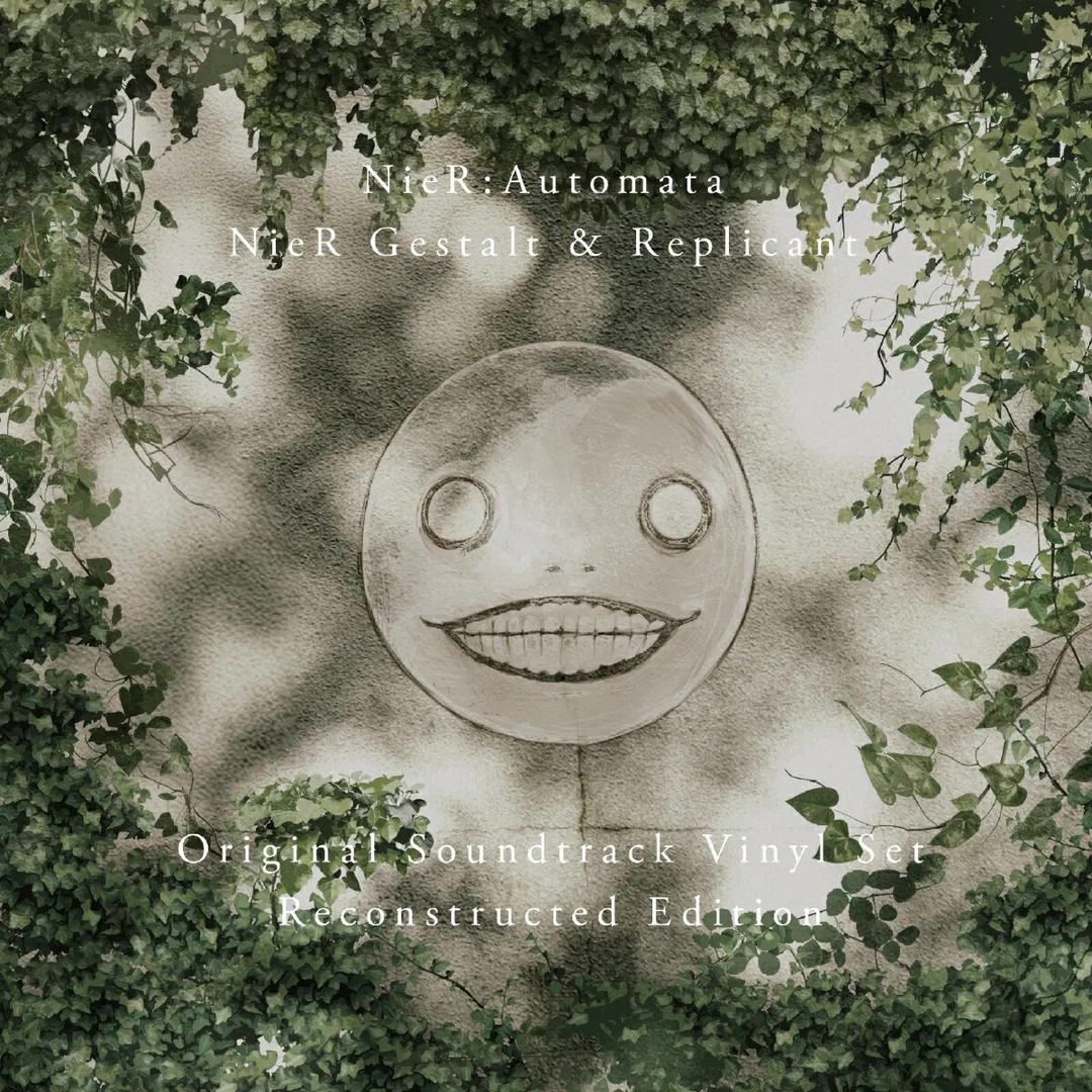 Bso nier:automata / nier gestalt & replicant vinyl set (reconstructed edition) (transparent clear vinyl)