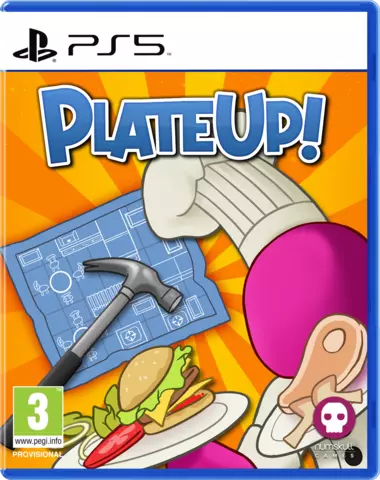 Carátula de Plate Up (Import) para PS5 (edición PAL España)