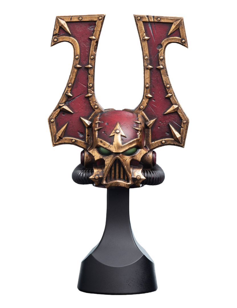 Weta Workshop Mini Prop Réplica - Warhammer 40,000 - Casco en miniatura de Khorne Berzerker