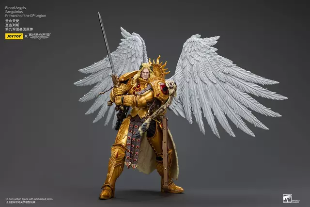 Reservar Figura Primarca Sanguinius de la IXª Legión "Blood Angels" - Warhammer 30K The Horus Heresy JoyToy Figuras Estándar