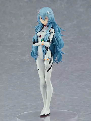 Reservar Figura Rei Ayanami Pelo Largo Rebuild of Evangelion Pop Up Parade Figuras Estándar