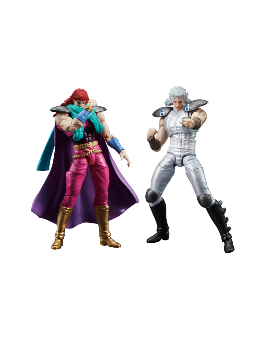 Pack 2 figuras juda y rei fist of the north star digism 8cm