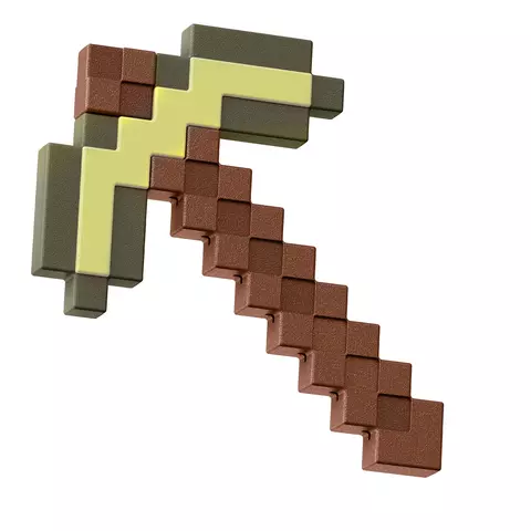 Comprar Réplica Pico Dorado Minecraft 1/1 Mattel 35cm Réplicas Estándar