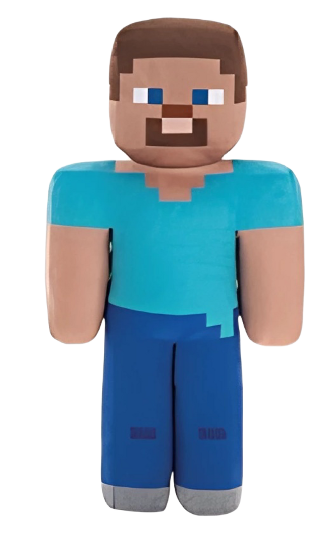 Peluche steve minecraft película serie 7 30 cm