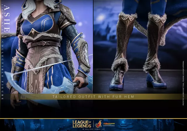 Reservar Figura Ashe League of Legends Game Masterpiece 1/6 Hot Toys Figuras Estándar