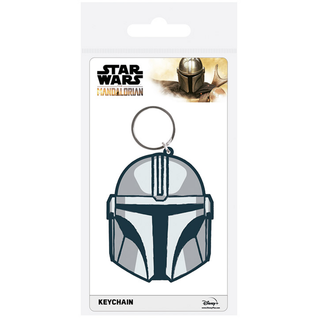 The mandalorian - llavero helmet