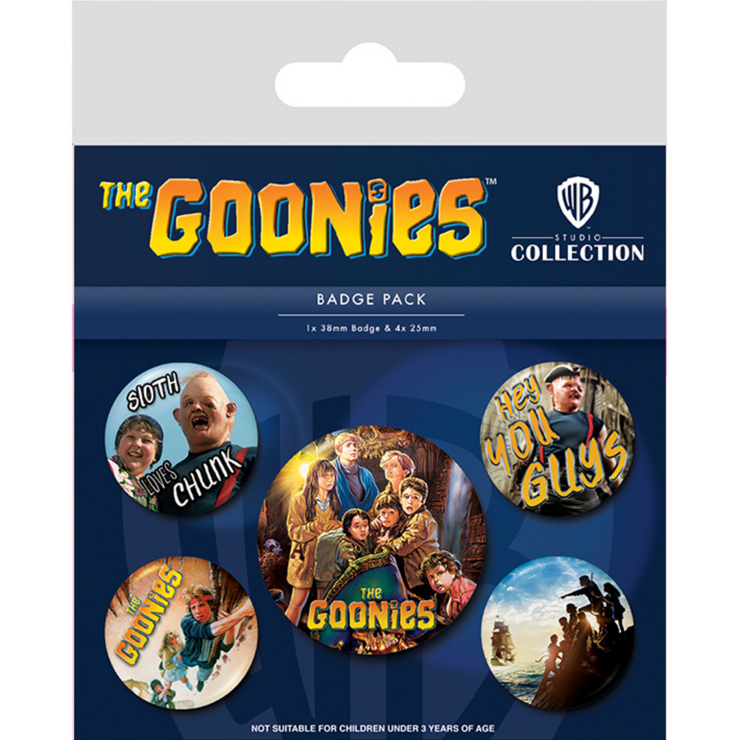 Los goonies - pack de chapas
