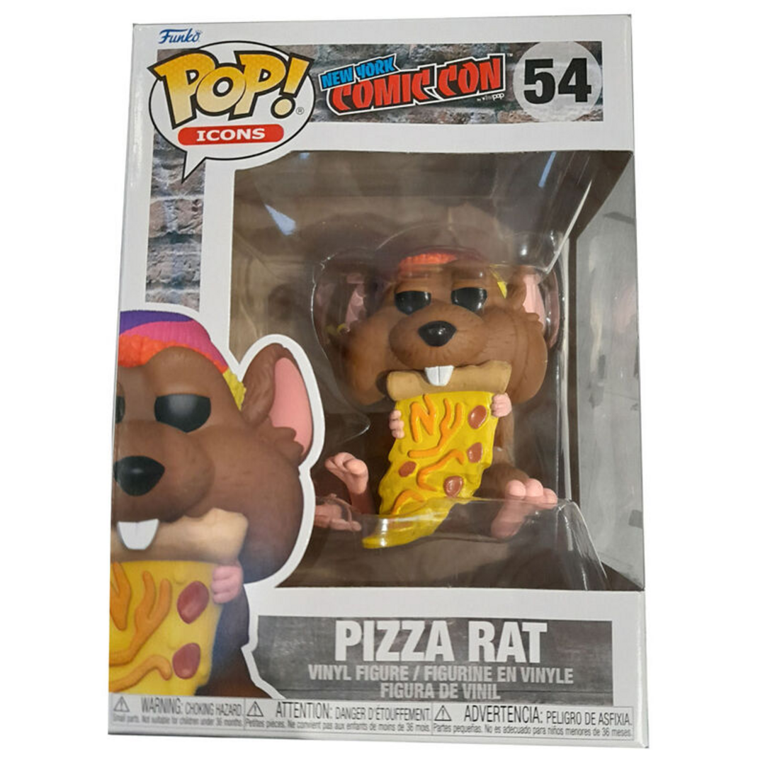 Figura pop new york comiccon pizza rat