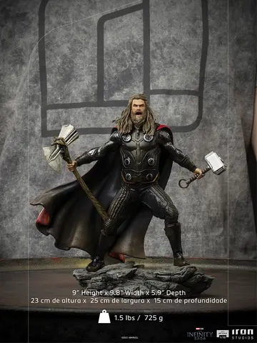 Comprar Figura Art Scale Marvel Vengadores Endgame Thor Saga Del Infinito Figuras