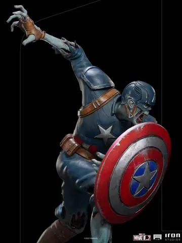Comprar Figura Art Scale Marvel What If Capitan America Zombie Figuras