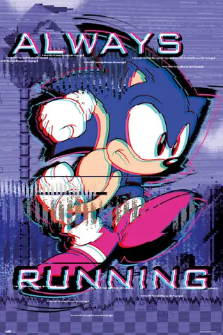 Comprar Poster Sonic Always Running 