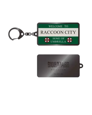 Llavero Welcome To Raccoon City Resident Evil Requiem Capcom