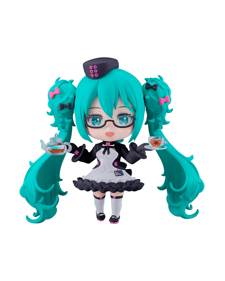 Figura hatsune miku character vocal series 01 glasses x café ver.nendoroid