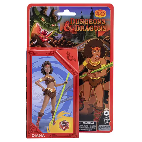 Comprar Figura Dungeons And Dragons Diana The Acrobat Serie Animada 80 Figuras