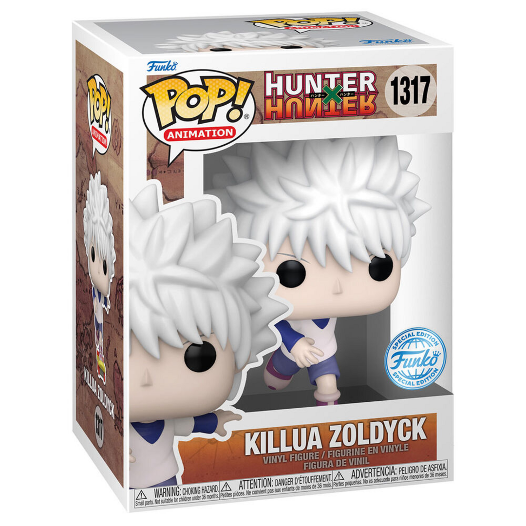 Figura pop hunter x hunter killua zoldyck exclusive
