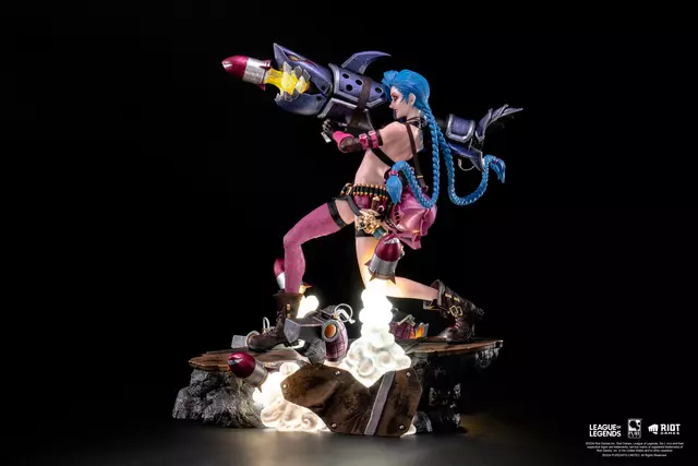 Reservar Figura Jinx Estatua Resina Escala 1/6 League of Legends 32 cm Estatuas