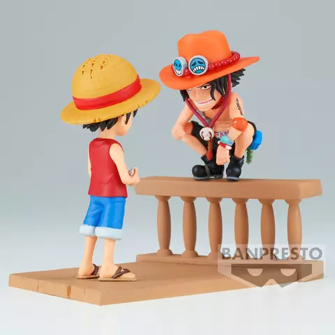Comprar Figura Monkey D Luffy & Portgas D Ace World Collectable Log Stories One Piece 8cm Figuras Estándar