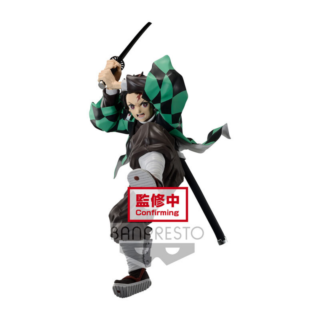 Figura the tanjiro kamado maximatic demon slayer kimetsu no yaiba 19cm