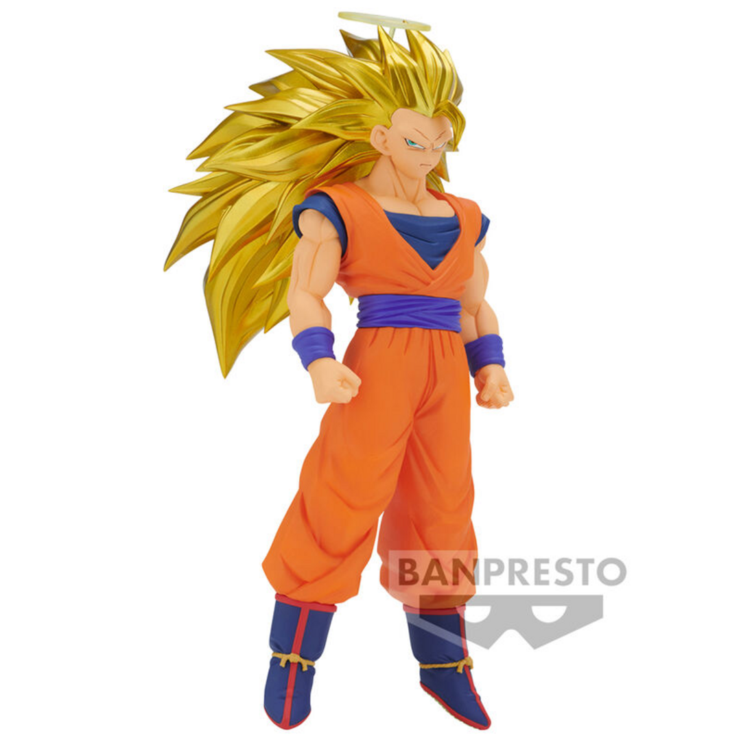 Figura super saiyan 3 son goku blood of saiyans dragon ball z 19cm