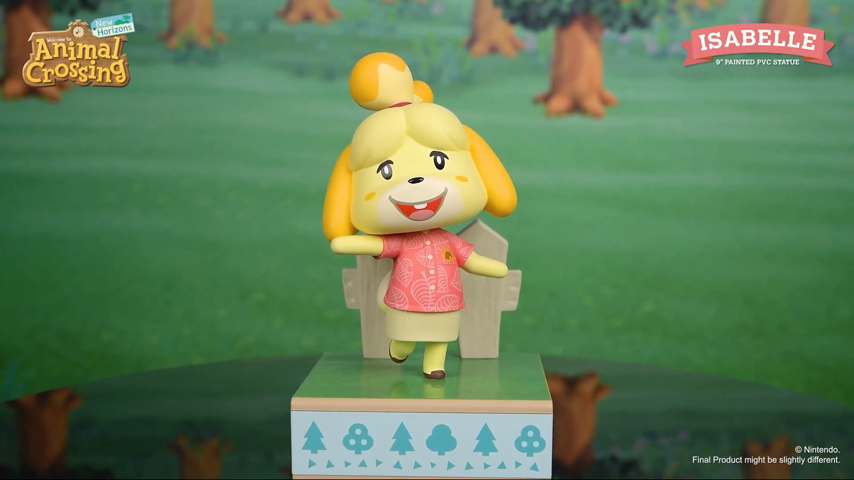 Reservar Figura Canela Animal Crossing: New Horizons 25 cm Figuras de Videojuegos vídeo 1